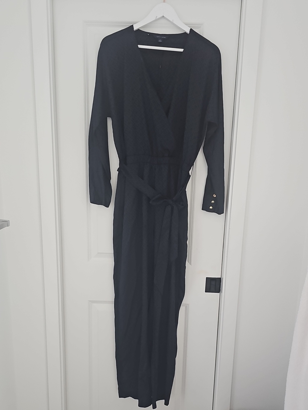 NWOT Tommy Hilfiger Wrap Maxi Romper sz 12